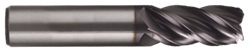 3/4" x 1-1/2" LOC x 4" OAL 4F Vari SC TIALN End Mill
