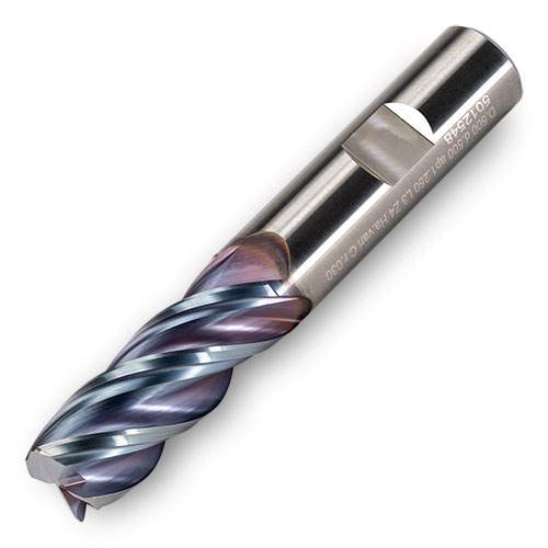 1/2" x 1" LOC x 3" OAL 4F SC TiAlN Vari Rhino-Rounds End Mill .015 R - IN-9590796